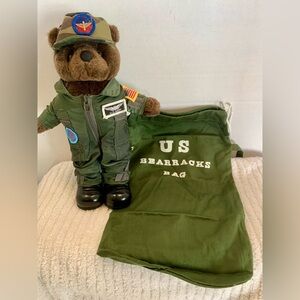 Bear forces of America Teddy Bear with Bag